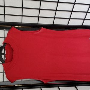 Croft & Barrow, size large, red sleeveless top